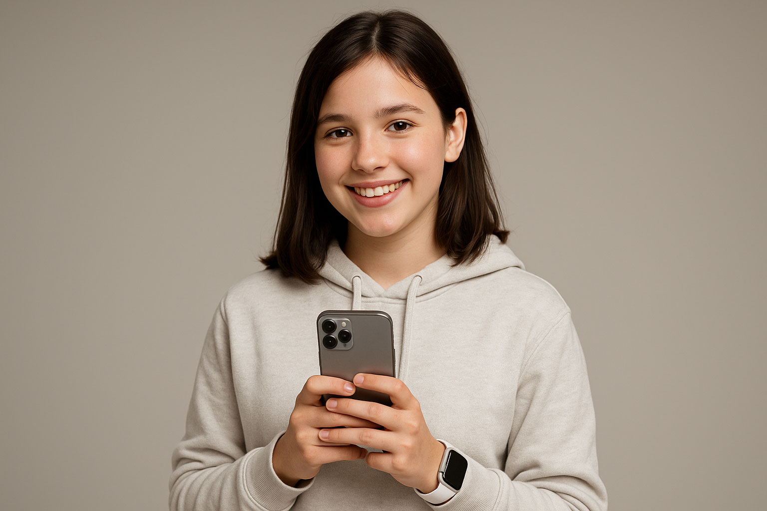 Paciente joven tras autotransplante dental