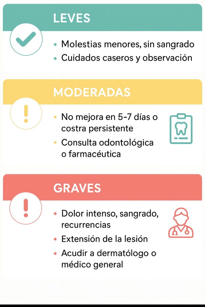 Biqueras: cuándo acudir al médico