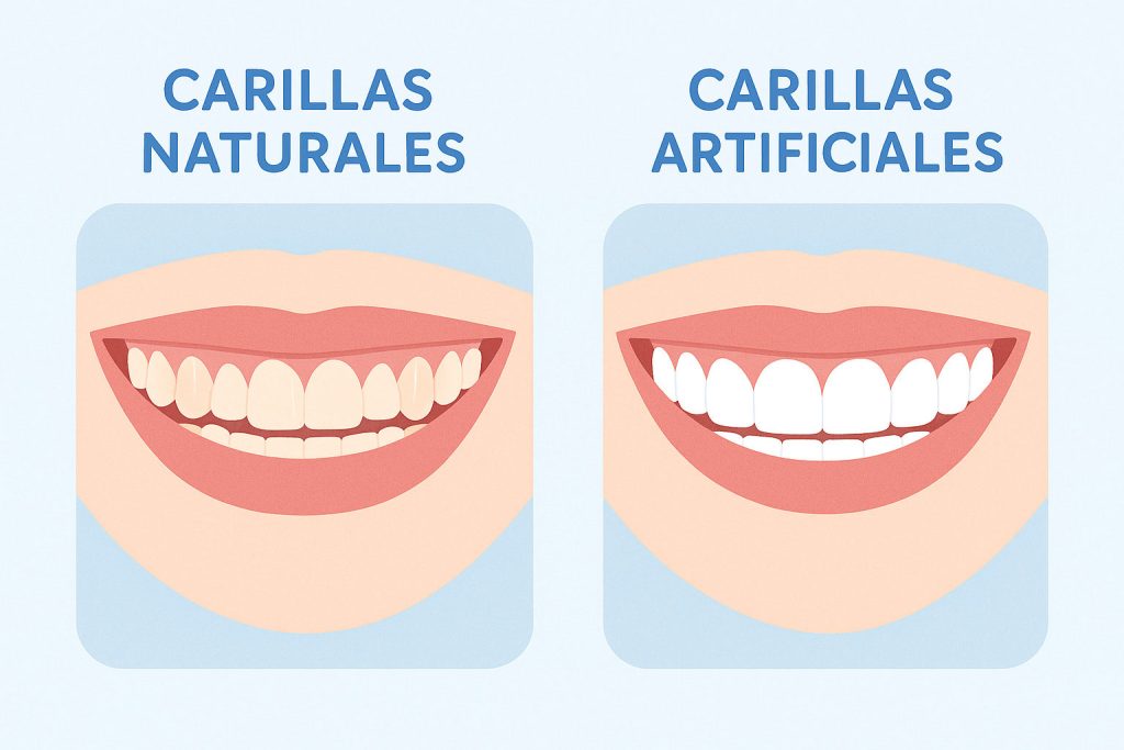 Difference between natural and artificial veneers