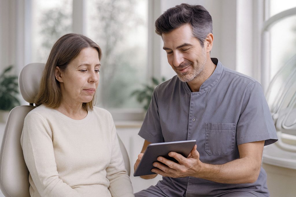 Paciente con boqueras