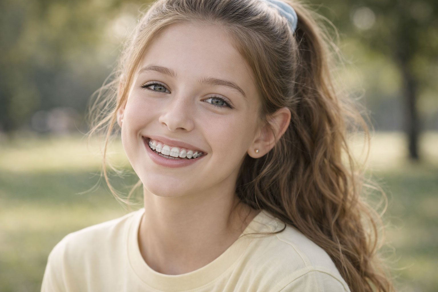 Brackets estéticos Brackets estéticos en niños