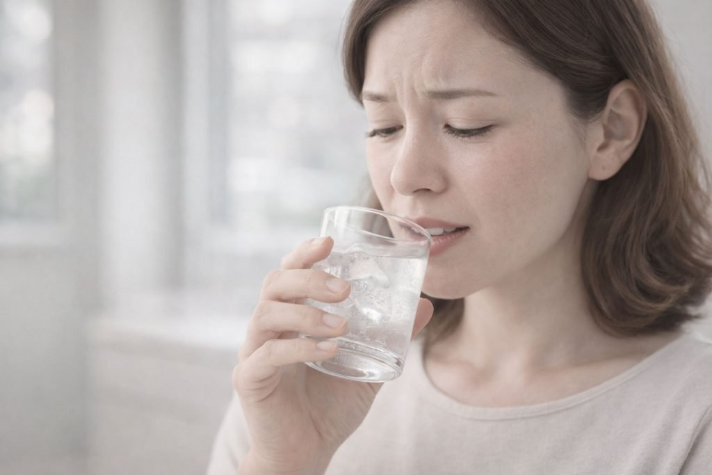 Paciente con dientas sensibles