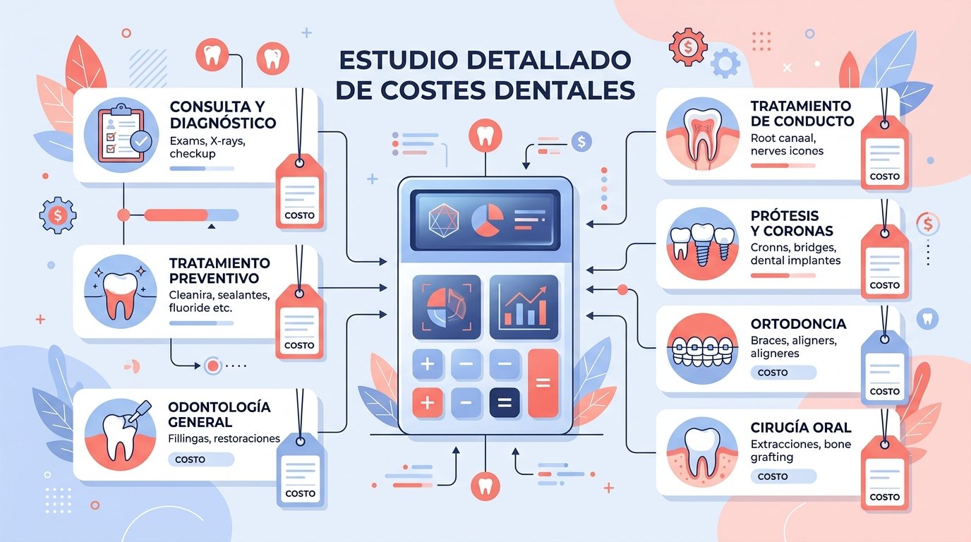 Root Canal: FAQs, Procedure, Cost and Myths Breakdown of root canal costs with visual budget elements and price range comparison.